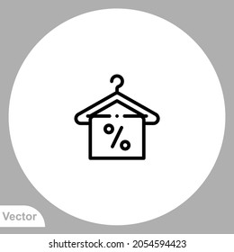 Discount icon sign vector,Symbol, logo illustration for web and mobile