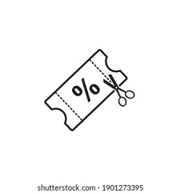 discount icon symbol sign vector