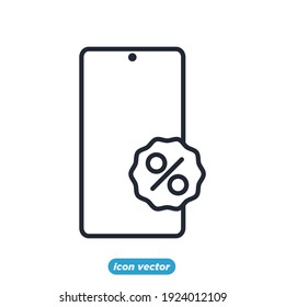 Discount icon. Discount symbol template for graphic and web design collection logo vector illustration