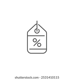 Discount icon symbol vector illustration