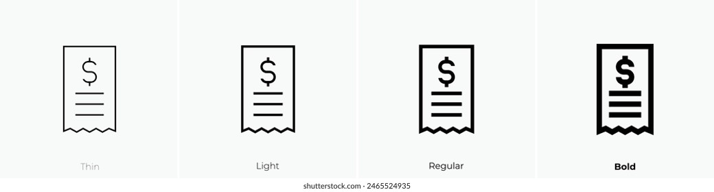 discount  icon. Thin, Light Regular And Bold style design isolated on white background