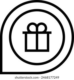 discount  icon. Thin linear style design isolated on white background