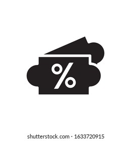 Discount Icon In Trendy  Design Vector Eps 10