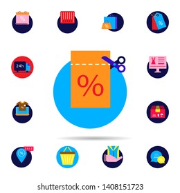 Discount, discount icon. Universal set of discount for website design and development, app development