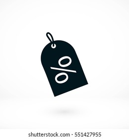 discount icon, Vector EPS 10 illustration style