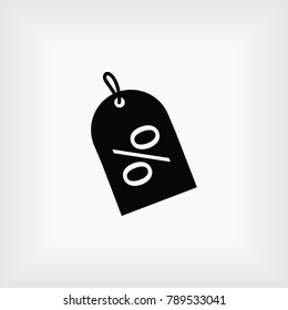 discount icon, Vector EPS 10 illustration style