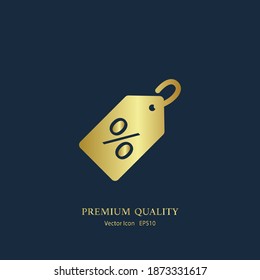 discount icon. Vector illustration EPS 10.