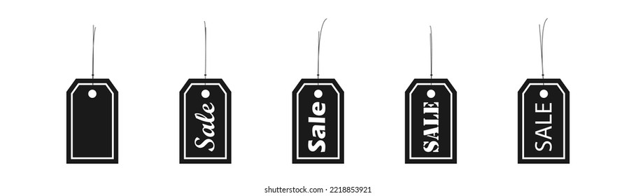 Rabattsymbol. Vektorgrafik. Logo