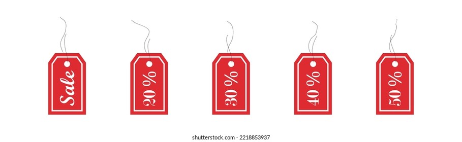 Discount icon. Vector illustration. logo