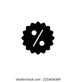 Discount icon vector illustration. Discount tag sign and symbol