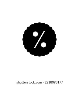 Rabatt Symbol Vektorgrafik. Rabattmarken und -zeichen