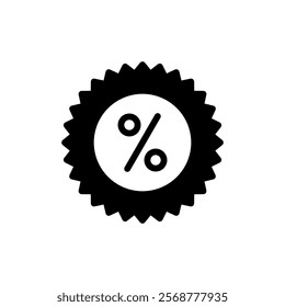 Discount icon vector illustration. Discount tag sign and symbol