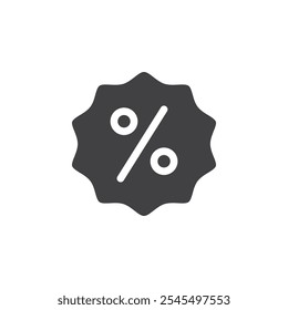 Discount icon Vector logo outline