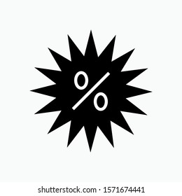 Discount Icon - Vector, Sign and Symbol for Design, Presentation, Website or Apps Elements.