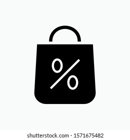 Discount Icon - Vector, Sign and Symbol for Design, Presentation, Website or Apps Elements,