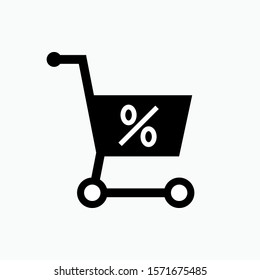 Discount Icon - Vector, Sign and Symbol for Design, Presentation, Website or Apps Elements,