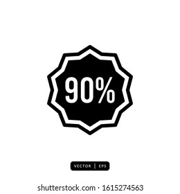 Discount Icon Vector - Sign or Symbol 