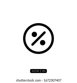 Discount Icon Vector - Sign or Symbol