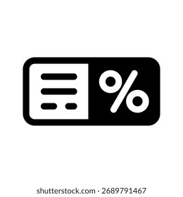 Discount Icon Vector Symbol Design Illustration