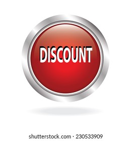 discount icon with white background