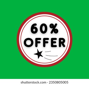 Discount icons. Special Offer Marketing Announcement. Sale tags set vector badges template. Discount promotion. Discount badge shape. Vector design