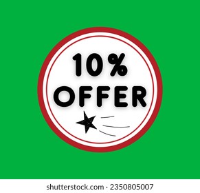 Discount icons. Special Offer Marketing Announcement. Sale tags set vector badges template. Discount promotion. Discount badge shape. Vector design