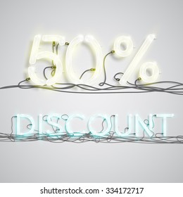'Discount', illustration, vector
