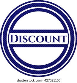 Discount jean background