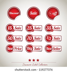 Discount Label Collection