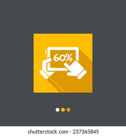 Discount label icon