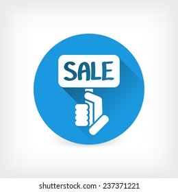 Discount label icon