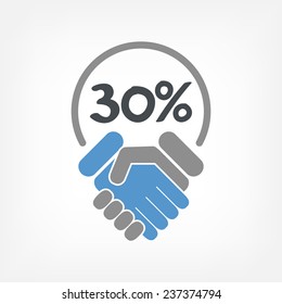 Discount label icon