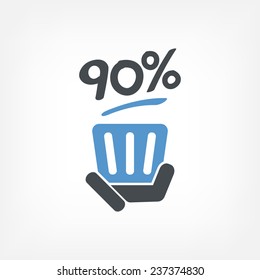 Discount label icon