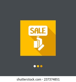 Discount label icon