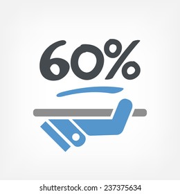 Discount label icon