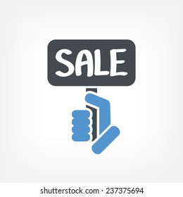 Discount label icon