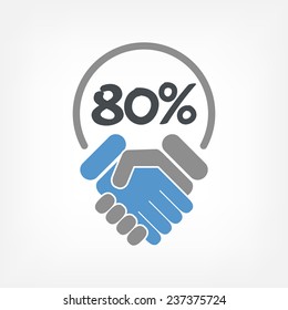 Discount label icon