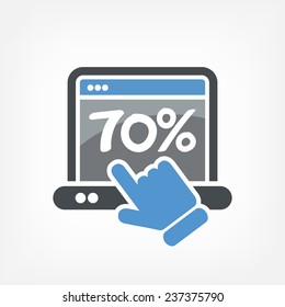 Discount label icon