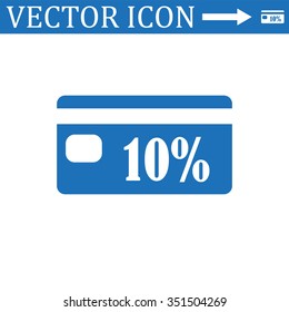 Discount label icon