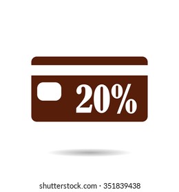 Discount label icon