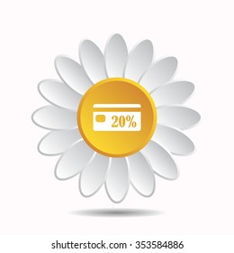 Discount label icon