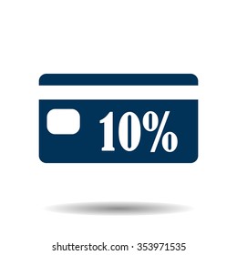 Discount label icon
