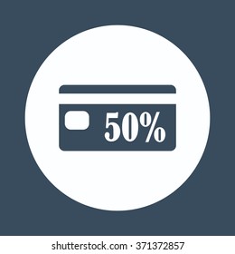 Discount label icon