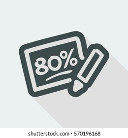 Discount label icon