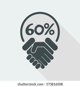 Discount label icon
