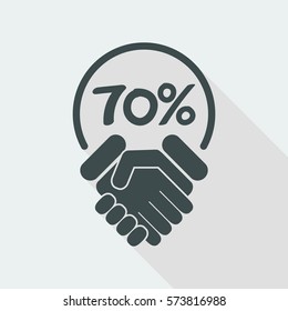 Discount label icon