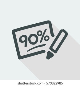 Discount label icon