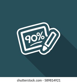 Discount label icon
