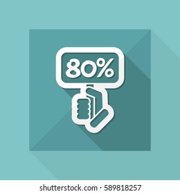 Discount label icon