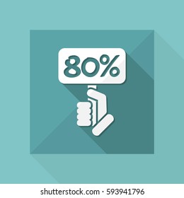Discount label icon